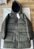 Fatface Boys Khaki Leo Longline Shower Resistant Coat Age 8-9 Years *BNWT*