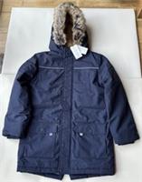 Fatface Boys Navy Addison Longline Waterproof Coat Age 10-11 Years *BNWT*