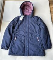 FatFace Girls Leah Navy/Purple Shower Resistant Coat Age 11-12 Years *BNWT*