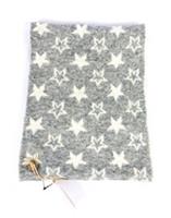 New Tagged Women's Fat Face Grey Marl Star Patterned Snood