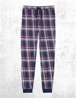 Fat Face Mens Pyjama Bottom Kemble Red Check Pyjama Bottoms Red Jersey - L Regular