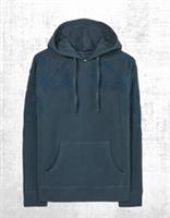 Womens Fat Face Hoodie Long Sleeve Dark Vintage Embroidered Blue (A Bit Defect) - M Regular