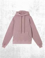 Womens Fat Face Quilted Hoodie Purple Stripe Detail Cotton (A Bit Defect) - M Regular