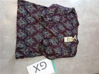 Fat Face Penny Black Decorative Leaf Top - 10 Regular