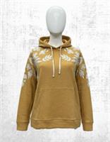 Womens Fat Face Hoodie Long Sleeve Vintage Embroidered Yellow (A Bit Defect) - 12 Regular