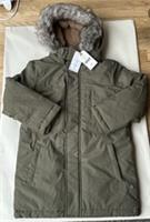 Fatface Boys Easdale Khaki Green Parka Coat Age 10-11 Years *BNWT*