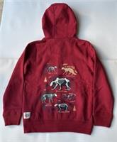 Fatface Boys Red Glow In The Dark Graphic Hoodie Age 10-11 Years *BNWT*