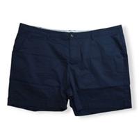 Fat Face Chino Shorts Womens Size UK 24 Blue Regular Fit Fat Face Shorts - 24 Plus