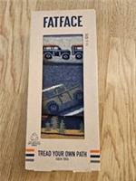 Fat Face Trio Pack of 3 Socks Size 7-11 Men's Gift Countryside Off Road Vehicles - 9-11 Regular