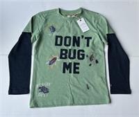 Fatface Boys Green Dont Bug Me Graphic T-shirt Age 9-10 Years *BNWT*