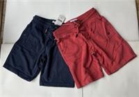 Fatface Boys 2 Pack Navy/Red Sweat Shorts Age 5-6 Years *BNWT*