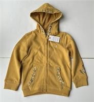 FatFace Girls Yellow Butterfly Embroidered Full Zip Hoodie Age 10-11 Yrs *BNWT*