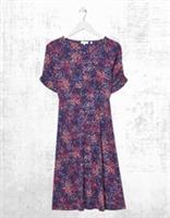 Womens Fat Face Delilah Multi Spot Print Jersey Dress in Multi (Defect) - 10 Regular