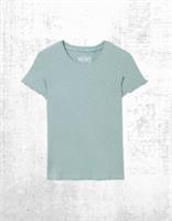 Womens Fat Face Short Sleeve Felicity Felicity Pyjama Top in Green Haze (Defect) - 8 Regular