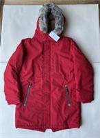Fatface Boys Red Addison Longline Waterproof Coat Age 11-12 Years *BNWT*