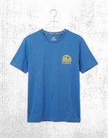 Mens Fat Face Short Sleeve Jersey Printed T-shirt Kenmare Blue (A Bit Defect) - XL Regular