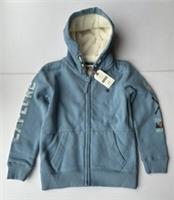 Fatface Boys Light Blue Ski Borg Zip Through Hoodie Age 8-9 Years *BNWT*