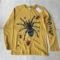 Fatface Boys Yellow Trantula Graphic T-Shirt Age 12-13 Years *BNWT*