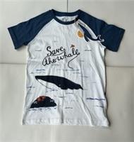 Fatface Boys Snail & Whale Graphic Jersey T-shirt Age 10-11 Years *BNWT