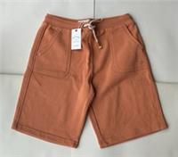 Fatface Boys Eddie Clay Orange Sweat Shorts Age 11-12 Years *BNWT*