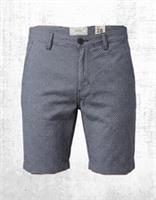 Mens Fat Face Cotton Cargo Check Cove Flat Front Shorts Gingham Navy - 32 Regular