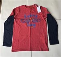 Fatface Boys Red Bike Jersey Graphic T-Shirt Age 10-11 Years *BNWT*
