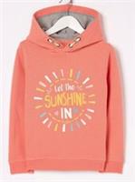 FatFace Girls Blush Let The Sunshine In Hoodie Age 11-12 Years *BNWT*