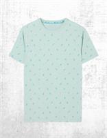 Mens Fat Face Ice Cream Printed Judes Short Sleeve T-shirt Clay (A Bit Defect) - XL Regular