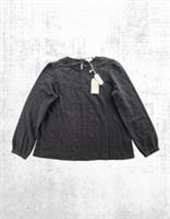 Womens Fat Face Jessie Broderie Embroidered Cotton Top Black (A Bit Defect) - 14 Regular