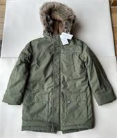 Fatface Boys Khaki Addison Longline Waterproof Coat Age 12-13 Years *BNWT*