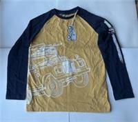 Fatface Boys Yellow Land Rover Outline T-shirt Age 8-9 Years *BNWT*