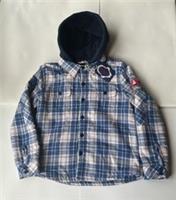 Fatface Boys Salcombe Check Fleece Lined Shacket Age 8-9 Years *BNWT*