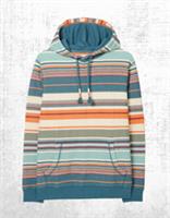 Mens Fat Face Long Sleeve Trescowe Chest Stripe Sweat Hoodie Mult (A Bit Defect) - S Regular