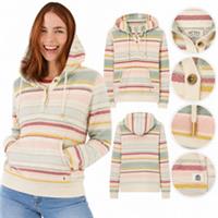 Womens Fat Face Trescowe Feeder Stripe Pullover Hoodie Multi (A Bit Defect) - M Regular