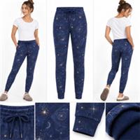 Womens Fat Face Pyjama Leggings Ellie Shooting Star Bottoms (A Bit Defect) - 8 Regular