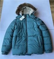 FatFace Girls Elsie Green Shower Resistant Coat Age 6-7 Years *BNWT*