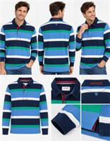 Mens Fat Face Long Sleeve Block Stripe Rugby Shirt Blue Multi (A Bit Defect) - M Regular