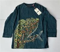 Fatface Boys Teal Glow In The Dark Chameleon T-Shirt Age 10-11 Years *BNWT*