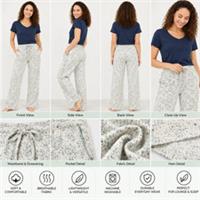 Womens Fat Face Wide Leg Lola Jersey Pyjama Bottom Leggings (A Bit Defect)