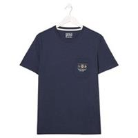 FatFace Mens Fat Brew T-Shirt (Air Force) (Small)