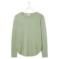FatFace Womens Jodie Pullover (Soft Sage) (UK Size 6) - 6 Regular