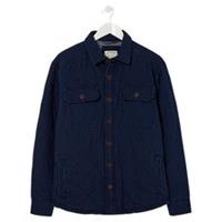 FatFace Mens Tilford Quilted Overshirt (Indigo) (Small) - S Regular
