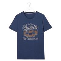 FatFace Mens Three Spirits T-Shirt (Navy)