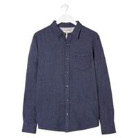 FatFace Mens Brushed Twill Shirt (Navy)