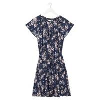 FatFace Womens Cynthia Polkadot Meadow Dress (Indigo)