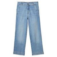 FatFace Womens Naomi Wide Leg Jeans (Light Wash)