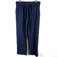 FAT FACE Joggers Womens 12 Blue Relaxed Straight Bootcut Sweatpants 2000s Y2K - M Regular