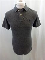 Fat Face #20 The Linton Polo Shirt Grey Charcoal Mens Size XS BNWT - XS Regular