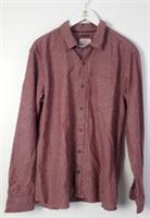 Fat Face Men's 100% Cotton Red Patterned Long Sleeve Shirt Size XL New - XL Regular