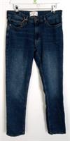 Fat Face Men's Blue Denim Slim Fit Jeans Size 30 Inch Waist Long Fit New - 30" Waist Regular
